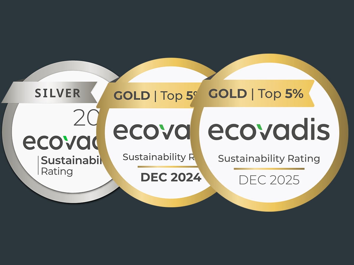 ecovadis Auszeichnungen der Jahre 2023, 2024 und 2025 ecovadis Auszeichnungen der Jahre 2023, 2024 und 2025